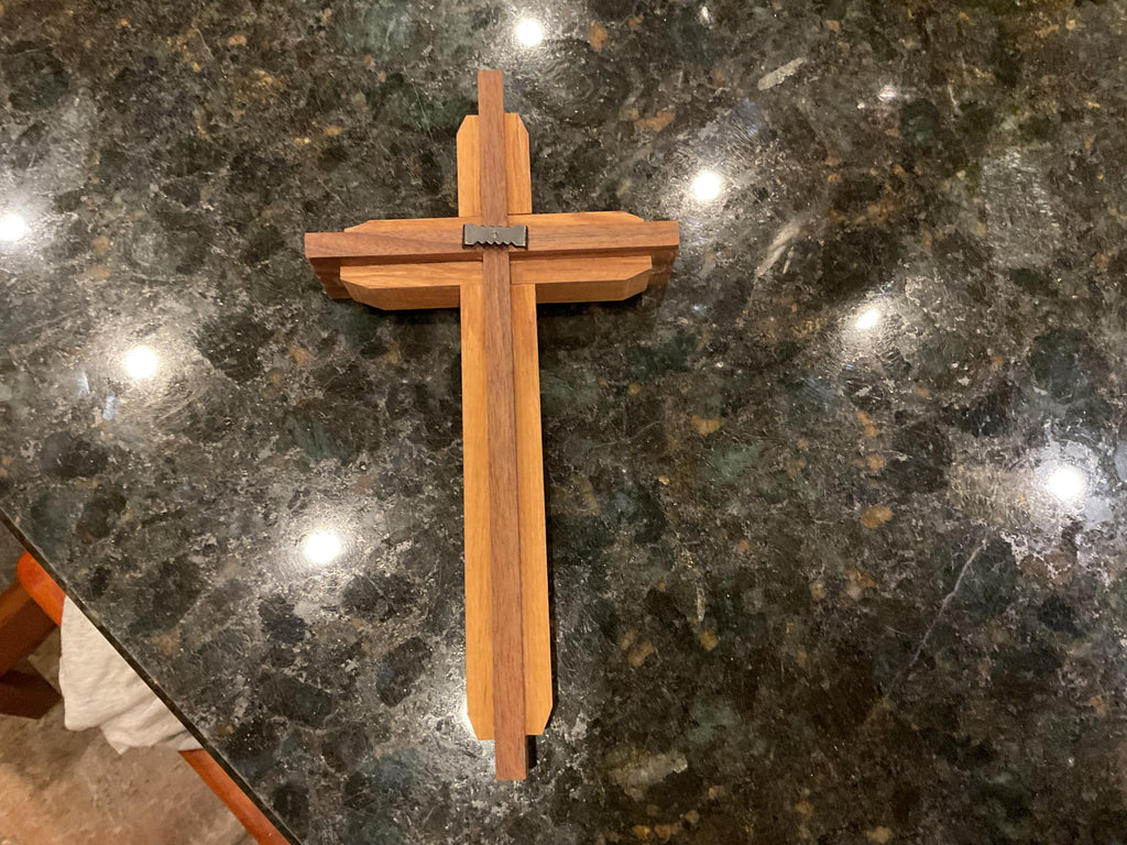 Handcrafted Wooden Wall Cross