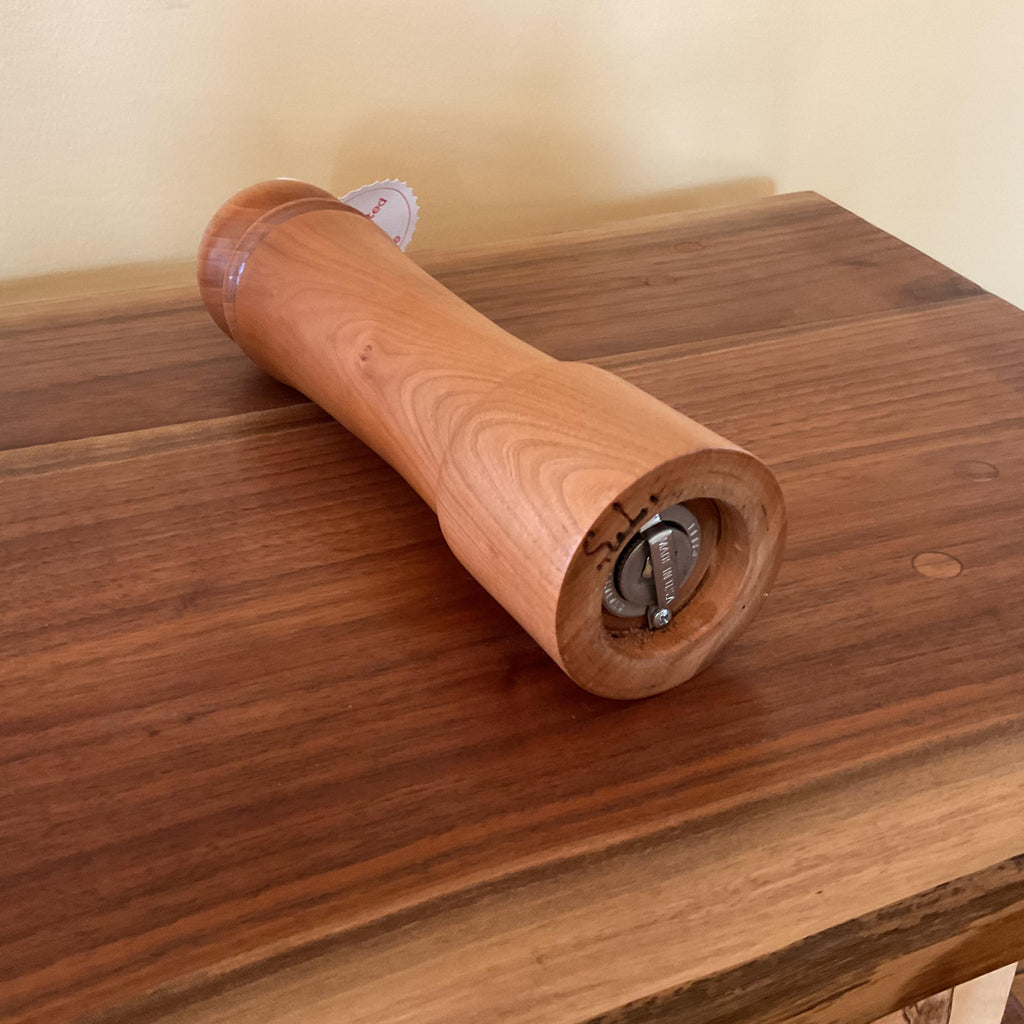 10” Hand Crafted Cherry Wood Pepper Mill