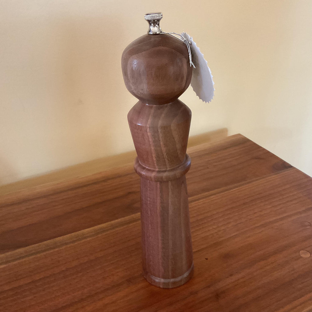 10” Hand Crafted Black Walnut Wood Pepper Mill