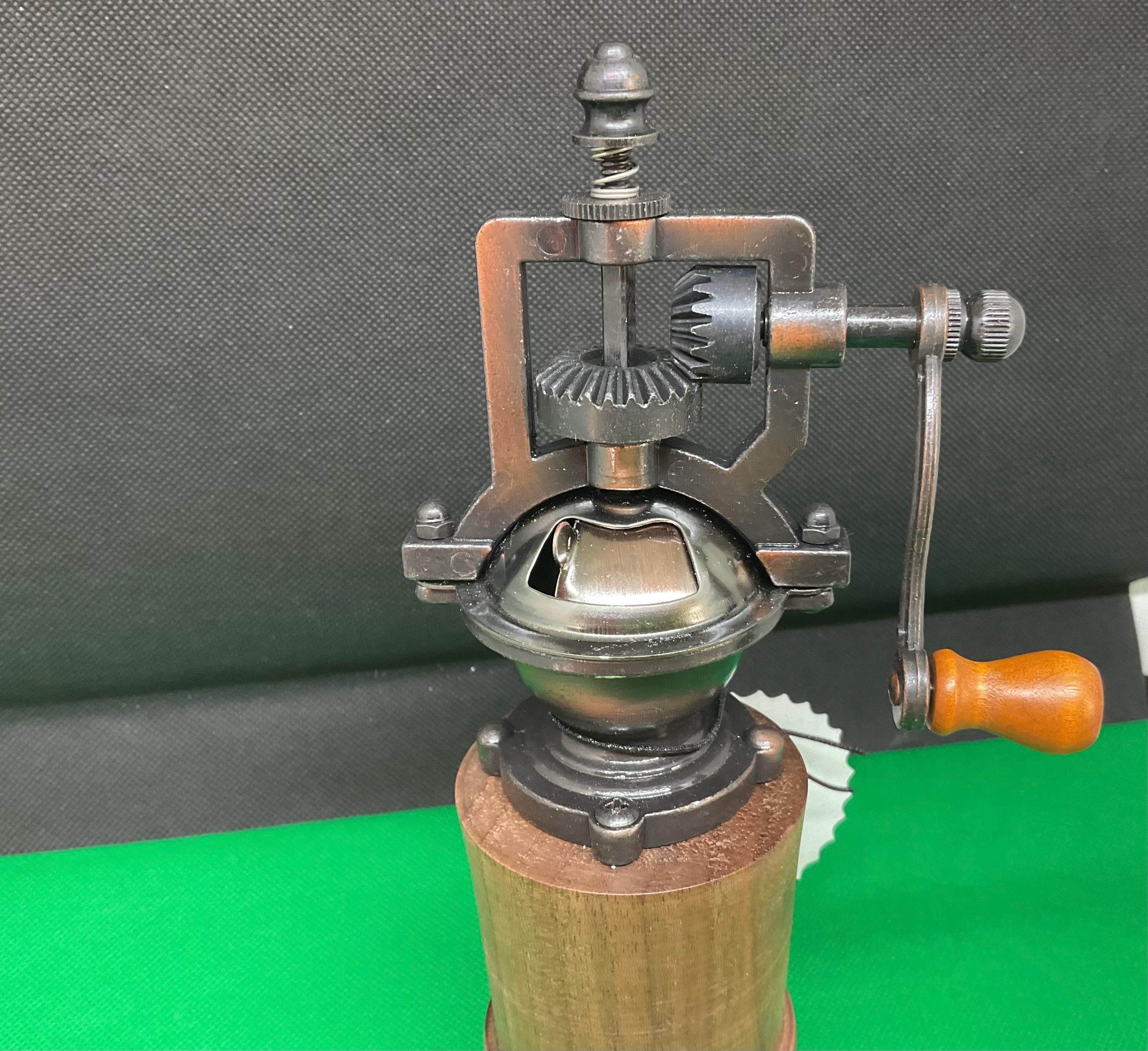Black Walnut Antique Pepper Grinder