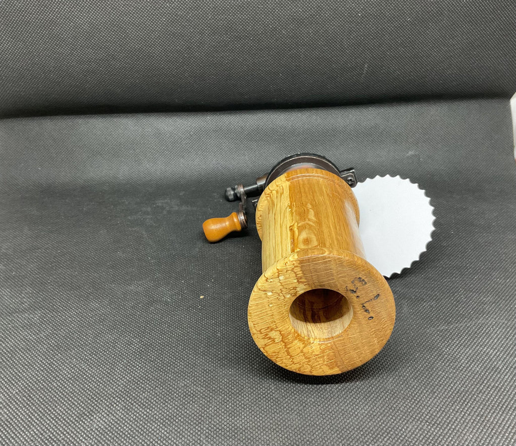 Spalted Pin Oak Wood Antique Style Pepper Grinder