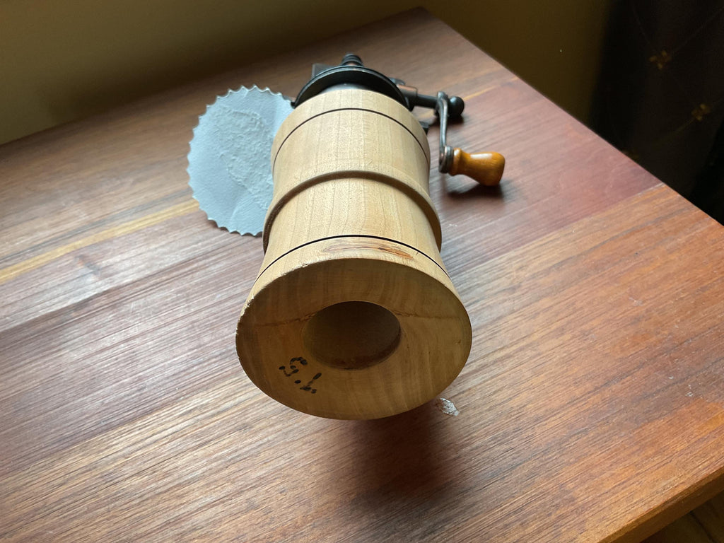 Cherry Wood Antique Style Pepper Grinder